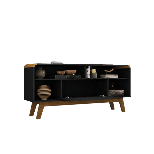 MAXI LAZULI TV STAND 136CM BLACK MATTE
