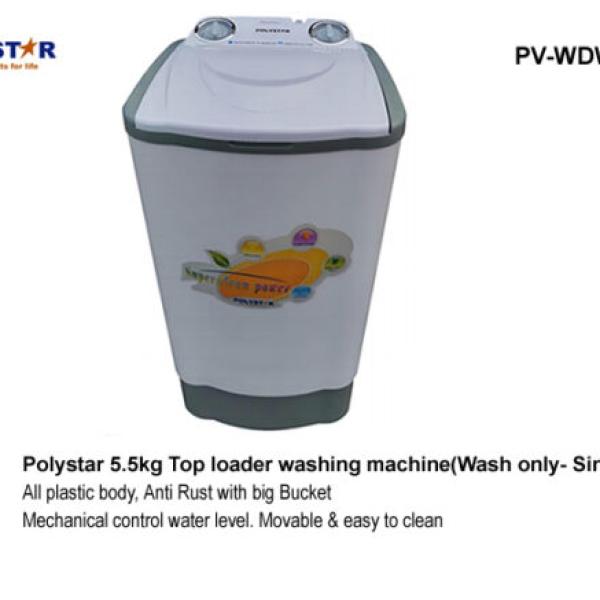POLYSTAR 5.5KG MANUAL WASHING MACHINE